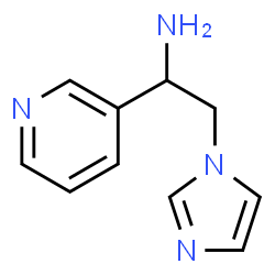 A-(1H-IMIDAZOL-1-YLMETHYL)-3-PYRIDINEMETHANAMINE structure