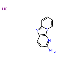 2-Aminodipyrido[1,2-a:3',2-D]imidazole Hydrochloride结构式