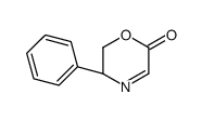 (3R)-3-phenyl-2,3-dihydro-1,4-oxazin-6-one结构式