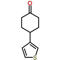 4-(3-Thienyl)cyclohexanone结构式