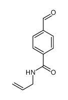 4-formyl-N-prop-2-enylbenzamide Structure