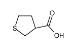 (3R)-Tetrahydro-3-thiophenecarboxylic acid Structure