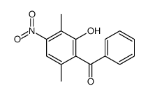 (2-hydroxy-3,6-dimethyl-4-nitrophenyl)-phenylmethanone Structure