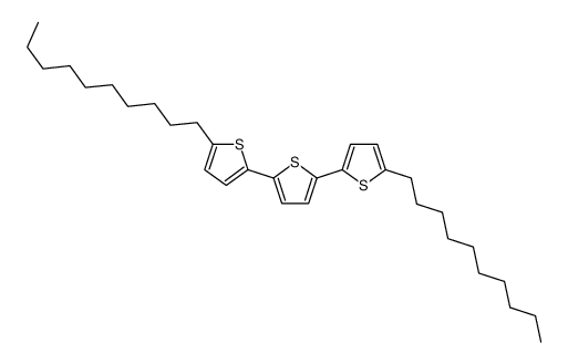2,5-bis(5-decylthiophen-2-yl)thiophene Structure