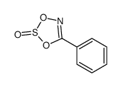 5-phenyl-1,3,2,4-dioxathiazole 2-oxide结构式