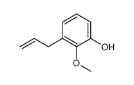 Phenol, 2-methoxy-3-(2-propenyl) Structure