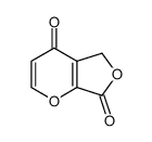 oxo-2 furo<3,4b>γ-pyrone Structure