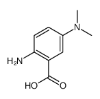 2-AMINO-5-DIMETHYLAMINOBENZOIC ACID structure