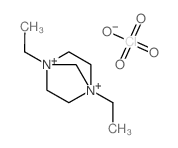 Perchloric acid compound with 1,4-diethyl-1lambda~5~,4lambda~5~-diazabicyclo[2.2.1]heptane (1:1)结构式