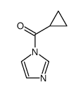 1H-Imidazole,1-(cyclopropylcarbonyl)-(9CI) Structure