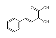 (E)-2-hydroxy-4-phenyl-but-3-enoic acid Structure