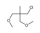 2-Chloromethyl-2-methyl-1,3-dimethoxypropane structure