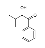 2-hydroxy-3-methyl-1-phenylbutan-1-one结构式