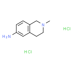 2-Methyl-1,2,3,4-tetrahydroisoquinolin-6-amine dihydrochloride Structure