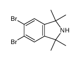 5,6-dibromo-1,1,3,3-tetramethylisoindoline Structure