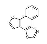 Furo[3,2:3,4]naphtho[1,2-d]thiazole (8CI,9CI) structure