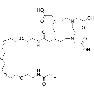 Bromoacetamido-PEG5-DOTA图片