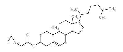 Cholesterol,1-aziridineacetate (8CI)结构式