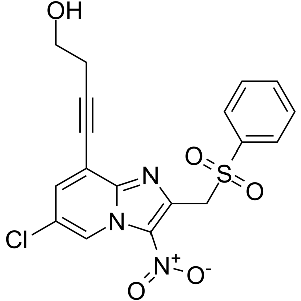 Antitrypanosomal agent 4 Structure