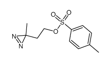 2-(3-甲基-3H-双吖丙啶-3-基)乙基 4-甲基苯磺酸酯结构式