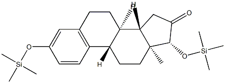 3,17β-Bis(trimethylsiloxy)-1,3,5(10)-estratrien-16-one Structure