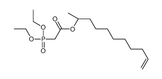 [(2S)-undec-10-en-2-yl] 2-diethoxyphosphorylacetate Structure