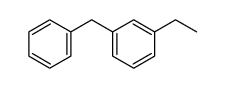 1-Ethyl-3-benzylbenzene Structure