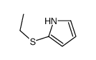 2-ethylsulfanyl-1H-pyrrole结构式