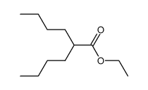 2-butyl-hexanoic acid ethyl ester Structure