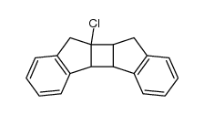 9a-Chlor-4b,4c,9,9a,9b,10-hexahydro-cyclobuta[1,2-a: 4,3-a']diinden结构式