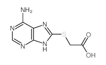 [(6-氨基-9H-嘌呤-8-基)磺酰基]乙酸图片