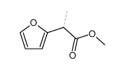 methyl 2-(2-furyl)propanoate结构式