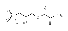 3-磺酸丙基甲基丙烯酸钾盐结构式