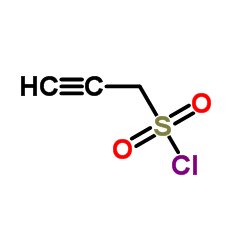 2-Propyne-1-sulfonyl chloride结构式
