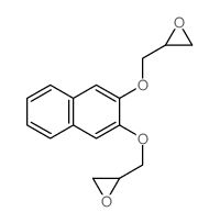 Oxirane, 2,2-[2,3-naphthalendiylbis(oxymethylene)]bis-结构式
