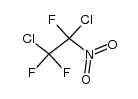 2-nitro-1,2-dichloro-trifluoroethane结构式