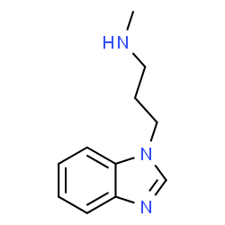 1H-Benzimidazole-1-propanamine,N-methyl-(9CI) Structure