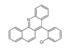 7-(2-chlorophenyl)benzo[c]acridine结构式