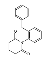 1-(2-benzylphenyl)piperidine-2,6-dione Structure
