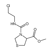 methyl 3-(2-chloroethylcarbamoyl)-4-carboxylate结构式