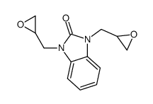1,3-bis(oxiran-2-ylmethyl)benzimidazol-2-one结构式