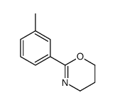 2-(3-methylphenyl)-5,6-dihydro-4H-1,3-oxazine结构式