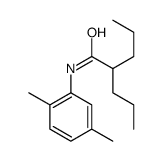 N-(2,5-dimethylphenyl)-2-propylpentanamide Structure