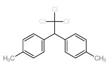 Benzene,1,1'-(2,2,2-trichloroethylidene)bis[4-methyl-结构式