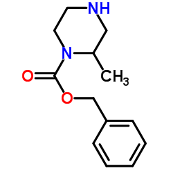 1-N-Cbz-2-甲基哌嗪结构式