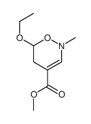 Methyl 6-ethoxy-2-methyl-5,6-dihydro-2H-1,2-oxazine-4-carboxylate Structure