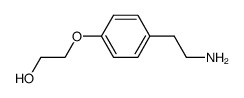 2-[4-(2'-Hydroxy-aethoxy)-phenyl]-aethylamin Structure