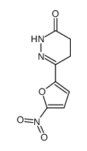 6-(5-NITROFURAN-2-YL)-4,5-DIHYDROPYRIDAZIN-3(2H)-ONE结构式