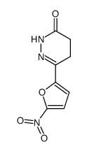 6-(5-NITROFURAN-2-YL)-4,5-DIHYDROPYRIDAZIN-3(2H)-ONE structure