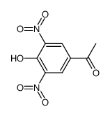 1-(4-HYDROXY-3,5-DINITROPHENYL)ETHANONE结构式